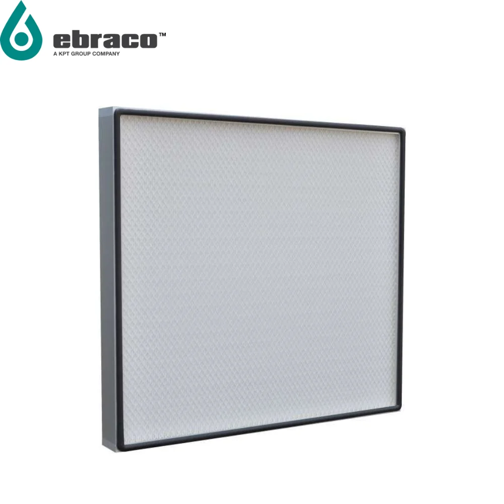 Aluminum Separator 287x592x94mm Header Ebraco F8 90<Em<95 (12x24x4inch) Medium Fine Element Air Filter for HVAC, AHU, Cleanroom