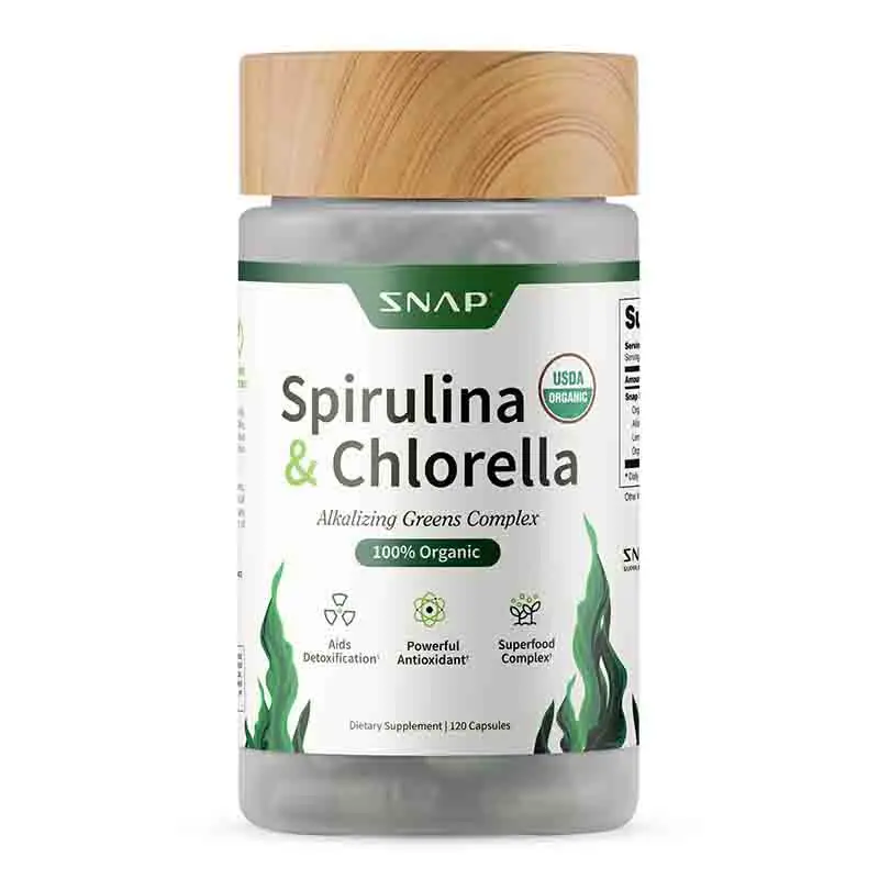 Best Price Health Care Supplement Certified Organic Spirulina chlorella Blend tablets For Sell