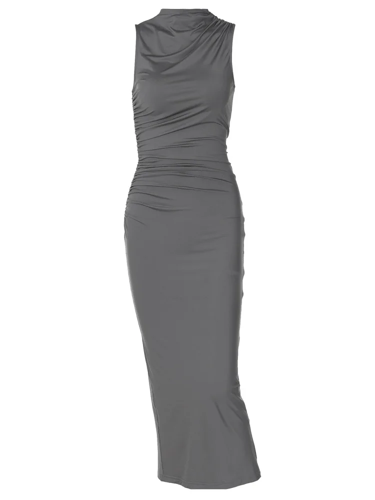 Foruixi Y8164 2024 new arrival long dresses women elegant casual dress