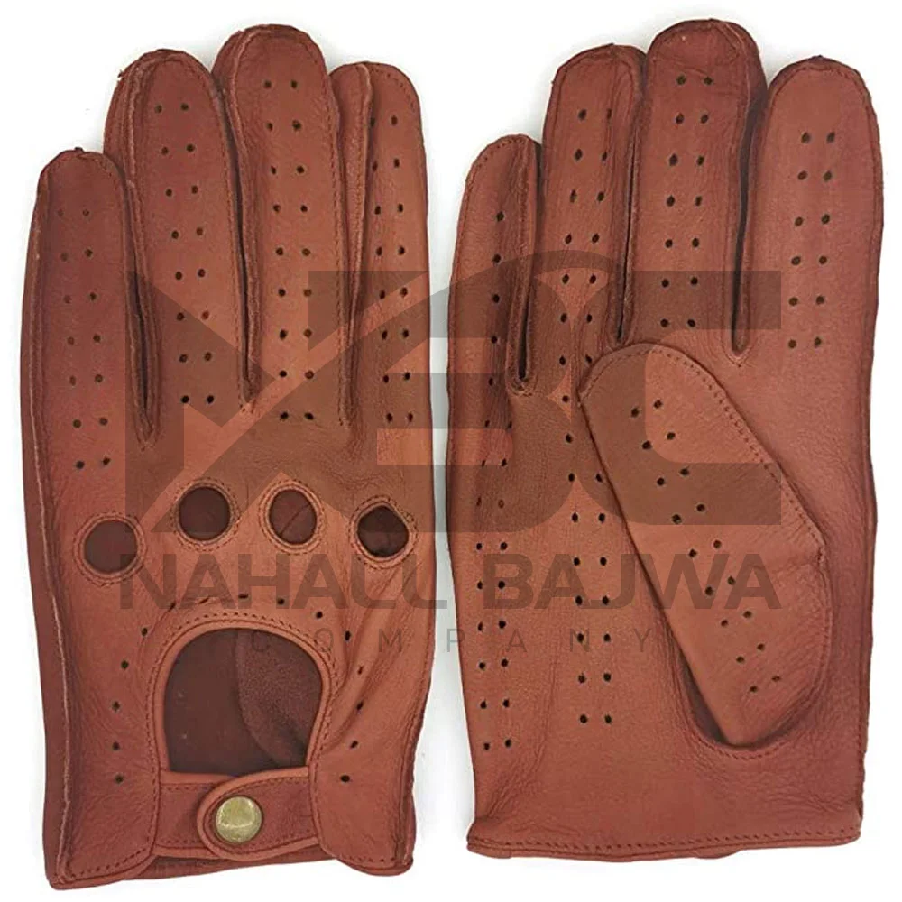 Custom logo And Design Top Quality Leather Driving Gloves Heavy Duty New Arrival Comfortable Driving Gloves