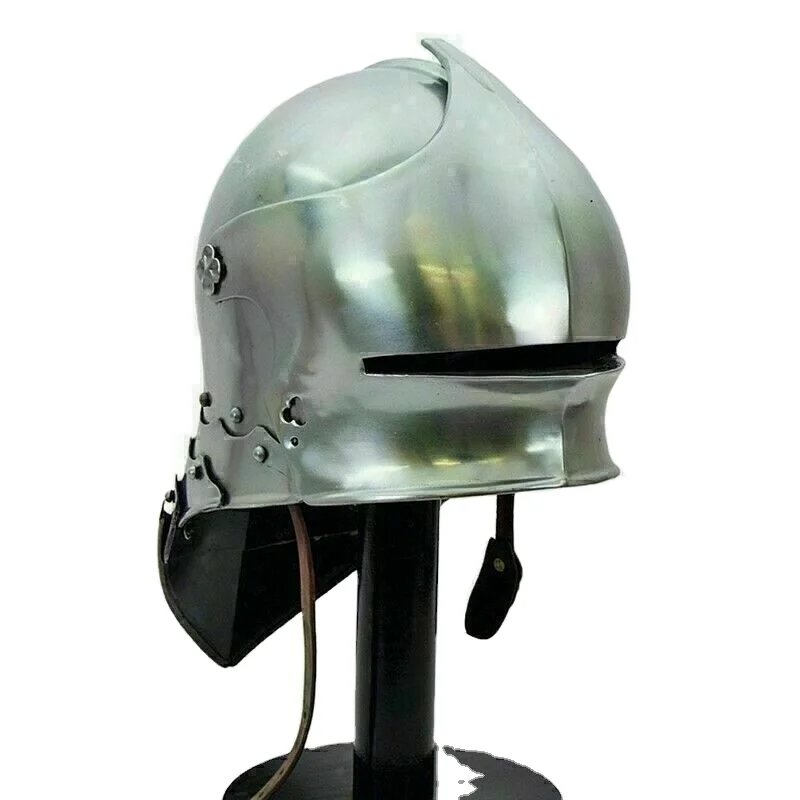 Medieval German Sallet Helmet Steel Knight Helmet European Close Knight vintage handmade Armor