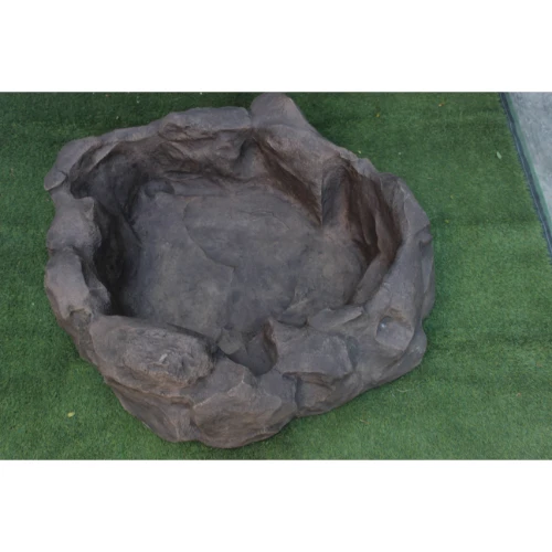 Glossy Color Water Body Good for Fish Fiberglass Shiny Look Resin Ornaments Indoor or Outdoor Garden Pond Stone Look All-season