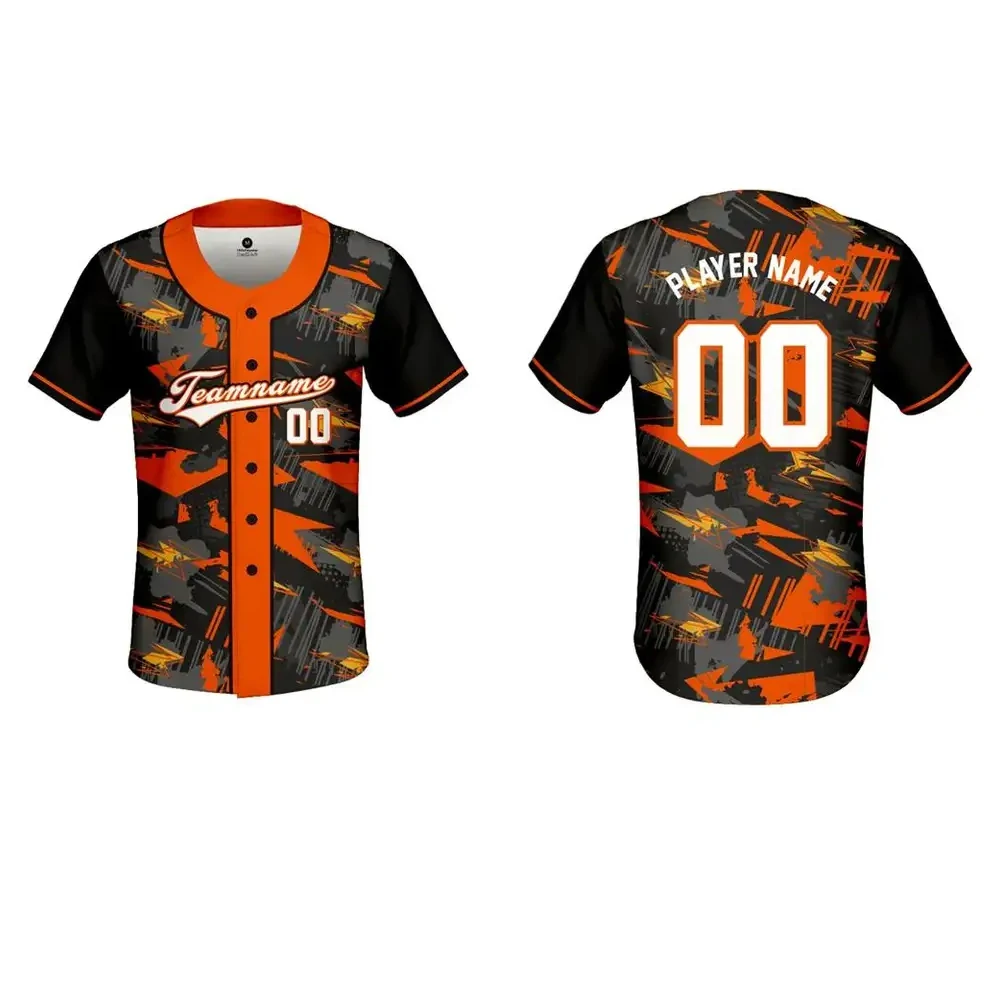 Custom Baseball Jersey Stitched shirt Personalized Baseball Shirts Sports Uniform for Men Women Boy Sublimation and digital Prin