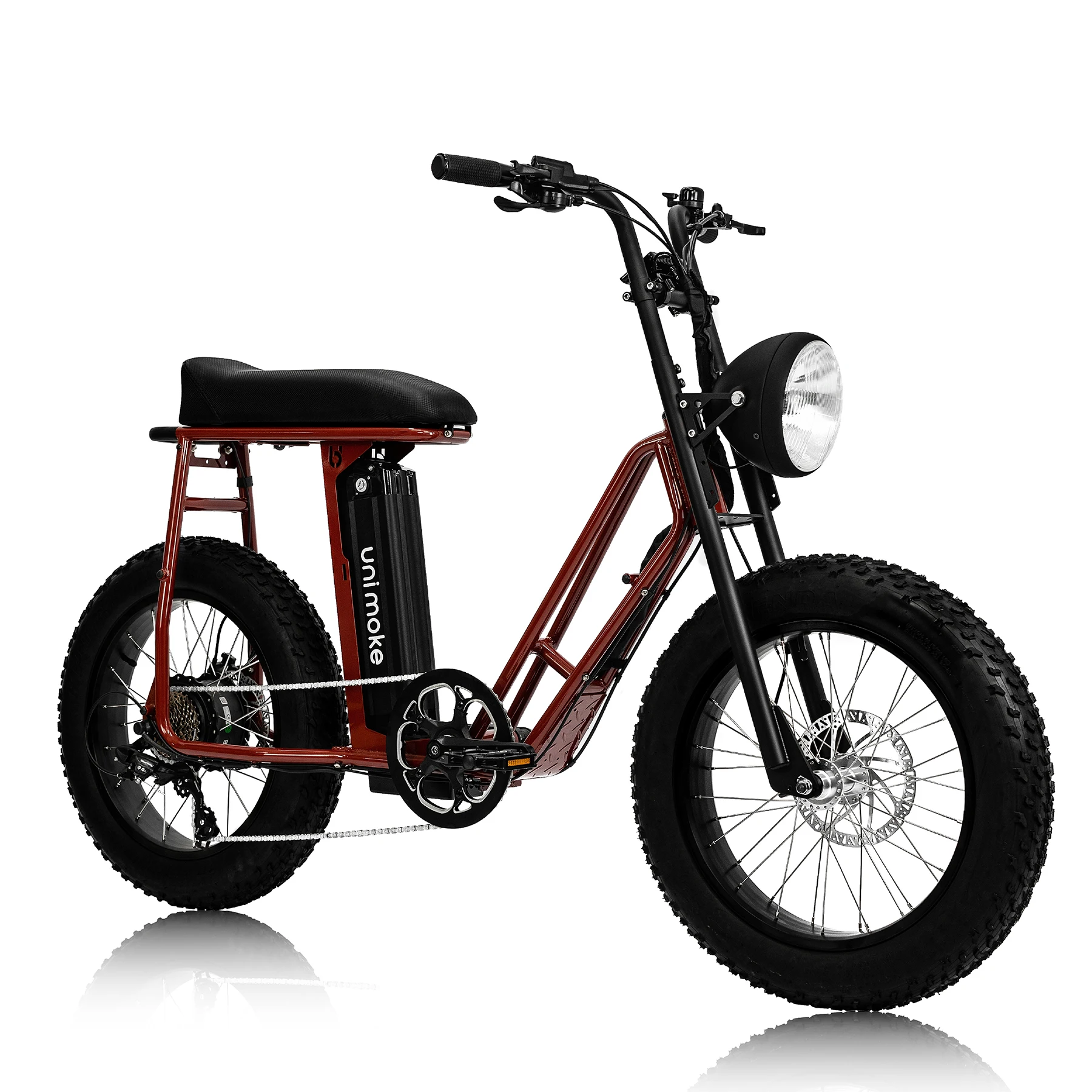 Look for agent,electric bicycle Unimoke SW red of Urban Drivestyle low step through Made in Taiwan ebike