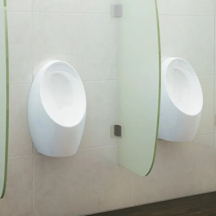 HELVEX Gobi Waterless Urinal Wall Mounted Urinals For Men Bathroom Commercial Urinal High Gloss Vitreous China