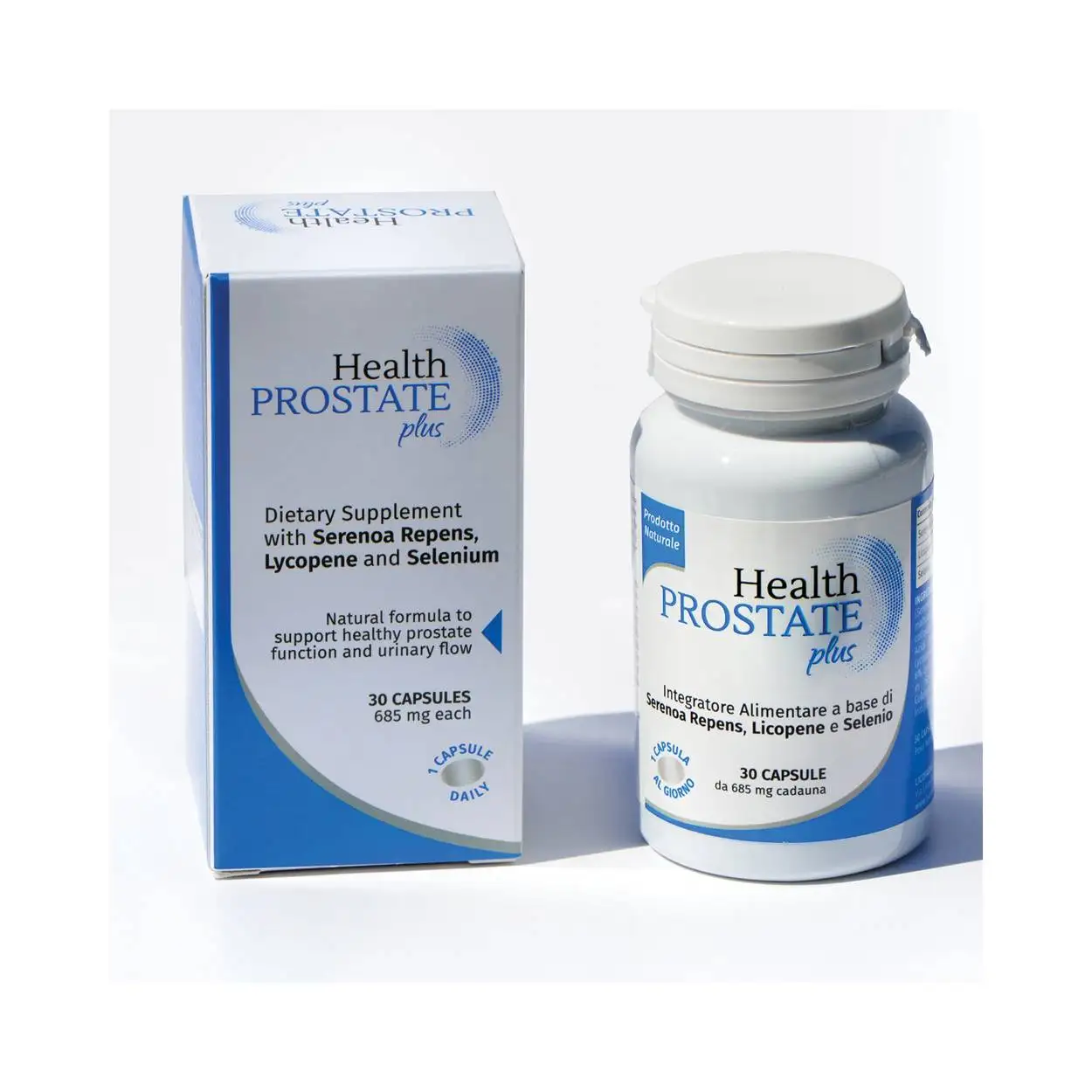 Natural Supplement For Men Prostate Health Care with Saw Palmetto and Organic Lycopene in Synergy with Selenium