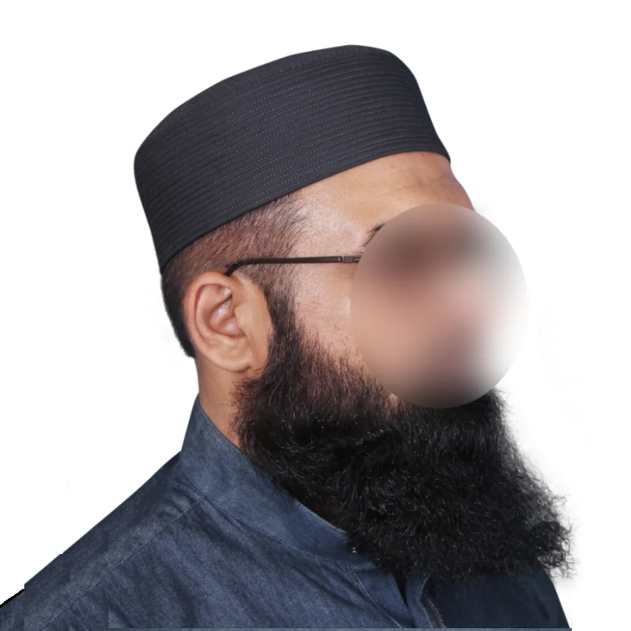 Handmade Muslim Fashion Stylish Kufi Syrian Shami Topi Islamic Prayer Caps Bucket Hats from Pakistan