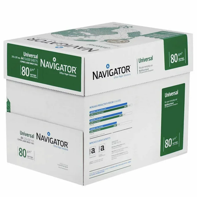Hot selling 2023 Navigator copy paper A4 COPY PAPER 70GSM, 75GSM, 80GSM Navigator A4 market high quality