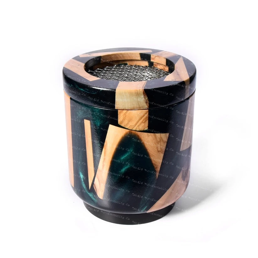 Hire Wooden Resin Epoxy  Incense Magnetic Bakhoor Burner for oud Fragrances  from Manufacturing factory in India