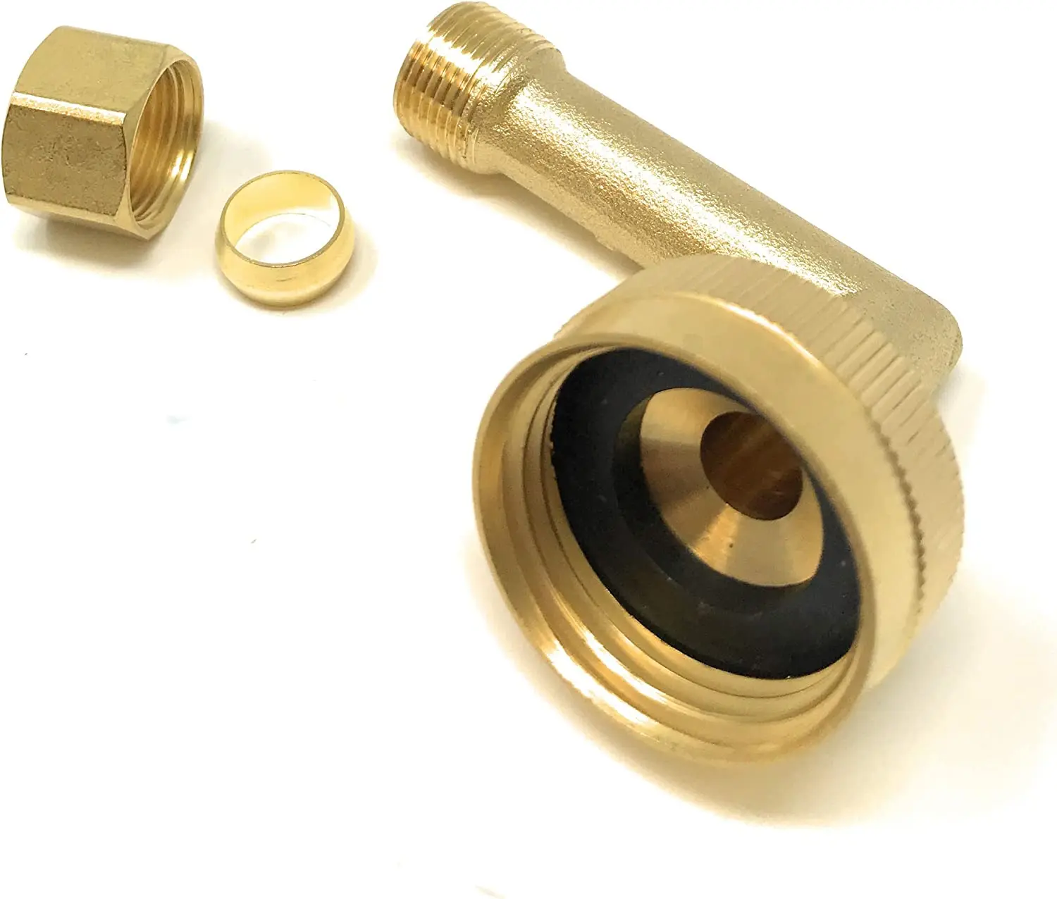 W10648041 Dishwasher Water Inlet Valve with Elbow Fitting