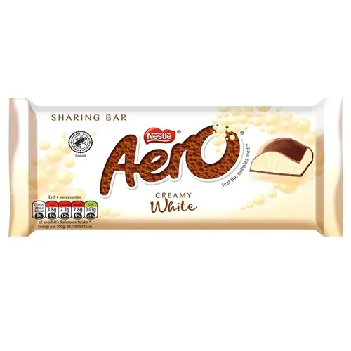 Nestle Aero Giant White 90g Block - Limited Edition