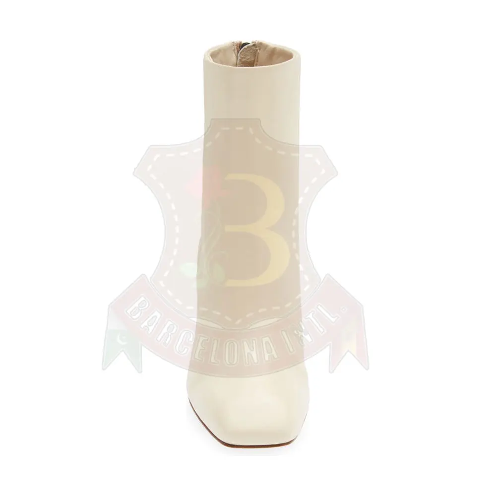 Top Grade Quality European Style Elegant Ladies Boots Shoes High Heel Ankle Boots For Women