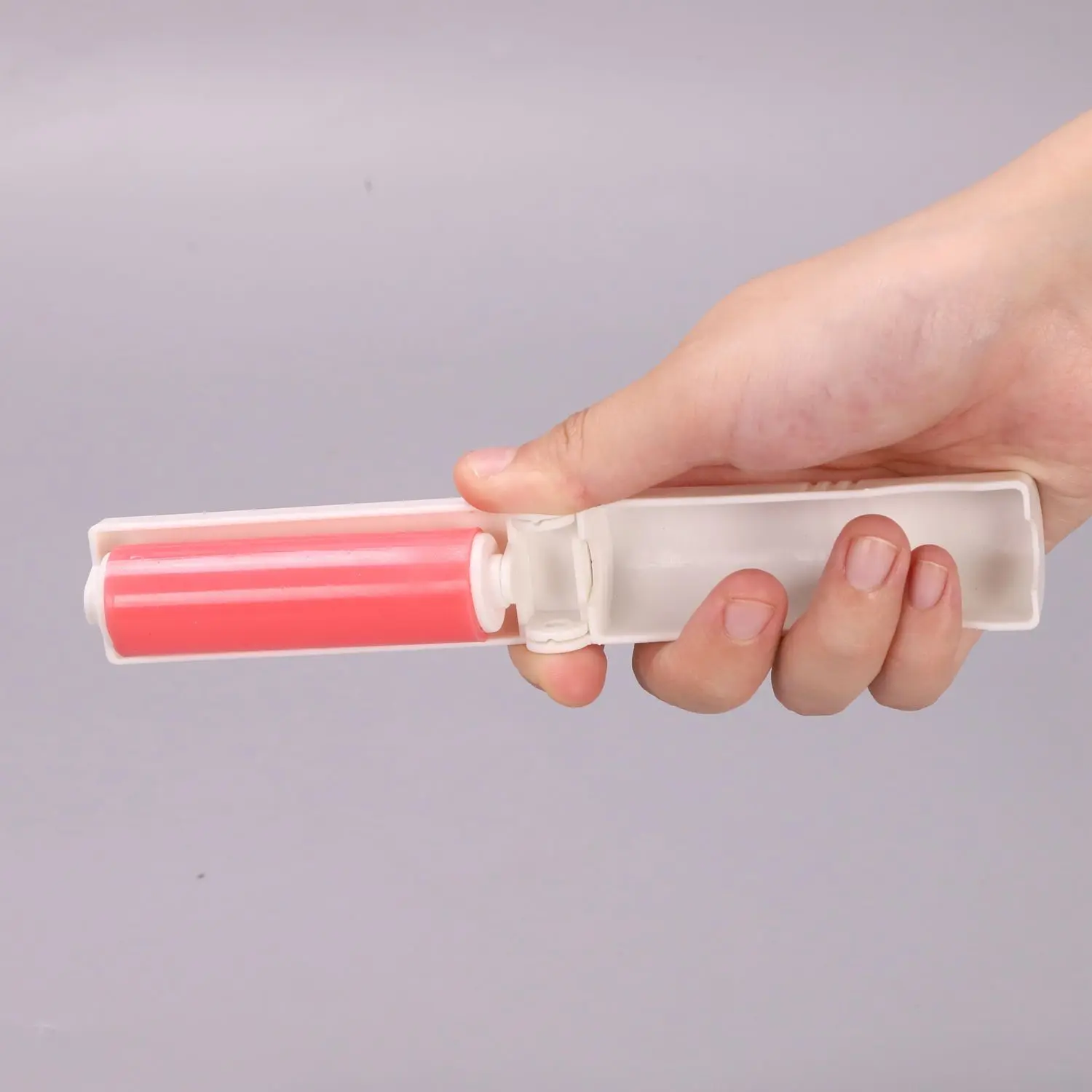 Mini Washable Silicone lint roller Dust Wiper Pet Hair Remover Cleaning Hair Brush Reusable Lint Roller