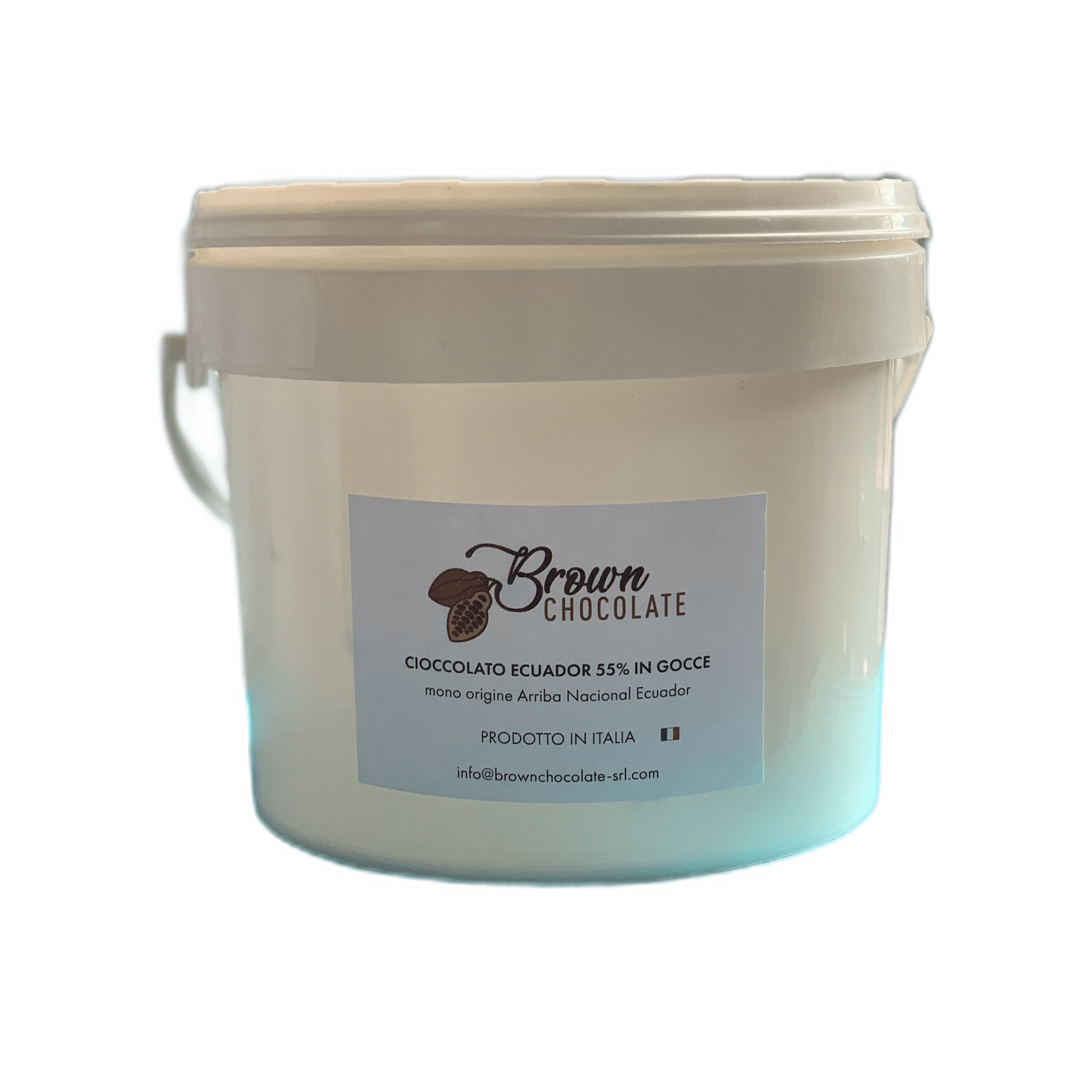 High Quality Pastry 55 % Chocolate Couvertures Pure Origin Arriba Nacional Ecuadorian Beans - Made In Italy