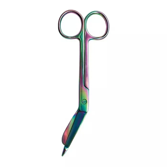 High Quality Stainless Steel Medical Surgical Emergency First Aid Tape Bandage Medical Scissors In Rainbow Color