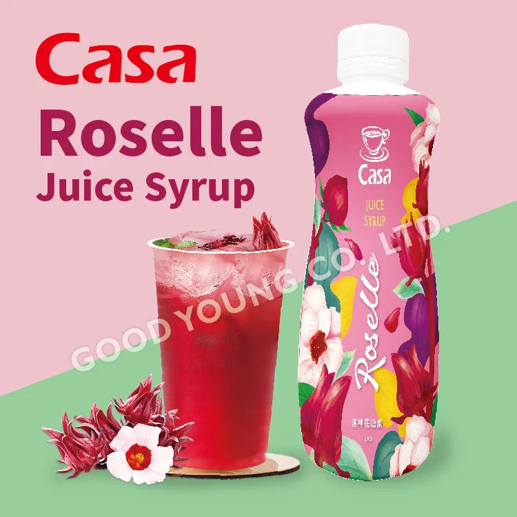 CASA Viet Nam Roselle сироп пузырьковый чай ингредиенты для магазина чая Boba с хорошим молодым чаем
