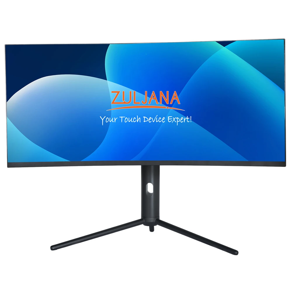 Factory Price  Super Monitor 34 inch Gamer Ultra Wide for entertainment purposes