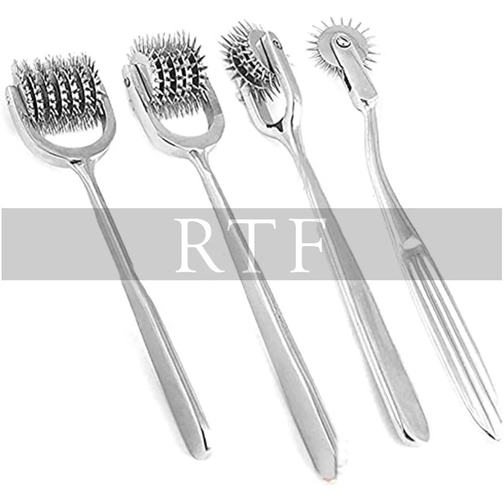 Diagnostic NEUROLOGICAL Instruments WARTENBERG Sensory Pinwheel PIN Wheel 5 Head Stainless Steel