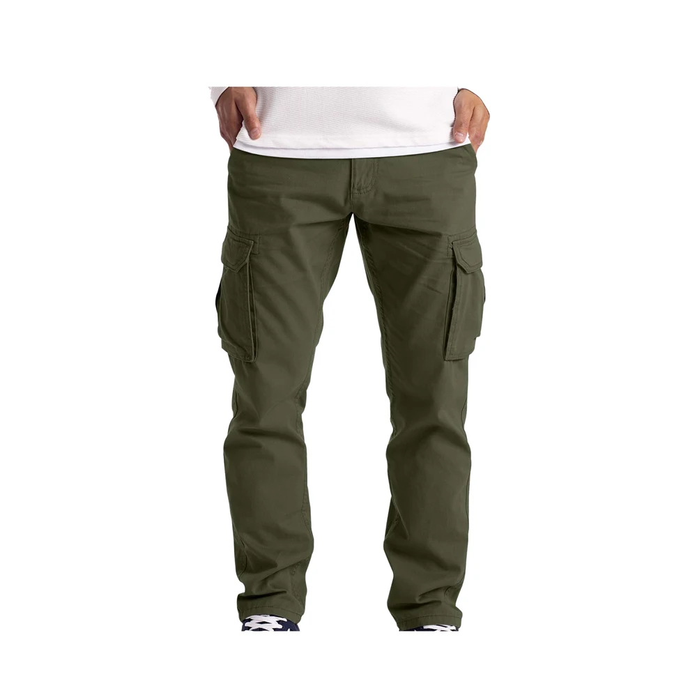 High Quality New Collection Men Stretchable Cargo Pants Lightweight and Comfortable Long Utility Trousers for Casual Use