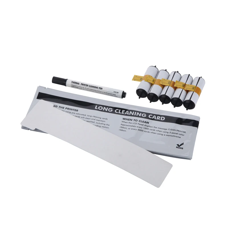Magicard Rio/ Tango/ Avalon 3506-3920 Printer Cleaning Kit includes Long T-Cleaning Cards, Cleaning Pen , Rio Cleaning Rollers
