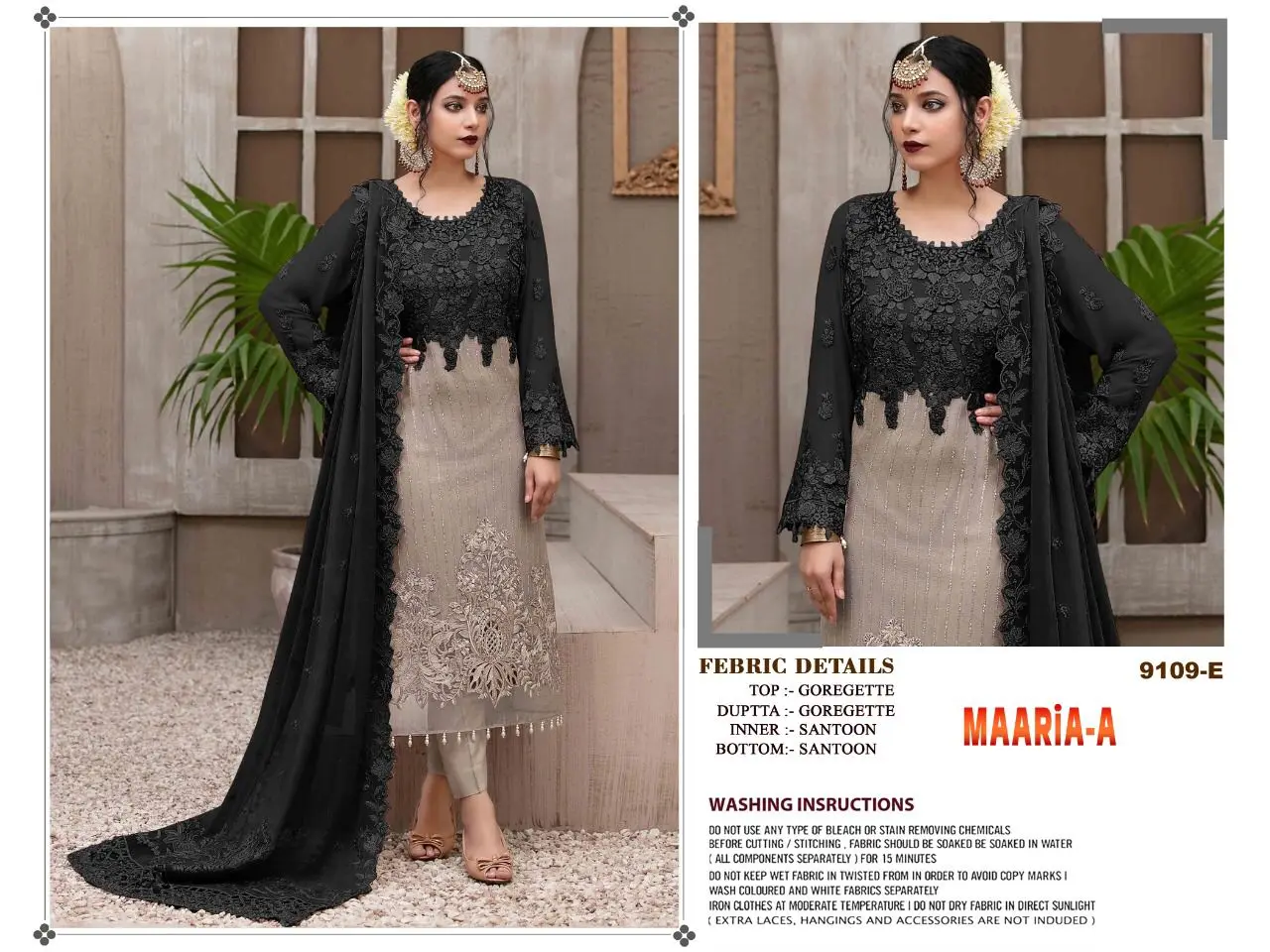 Indian Pakistani Georgette Embroidery Work Fancy Salwar Kameez Suit For Women Wedding Collection Of Saree Long Gown Dress Saree