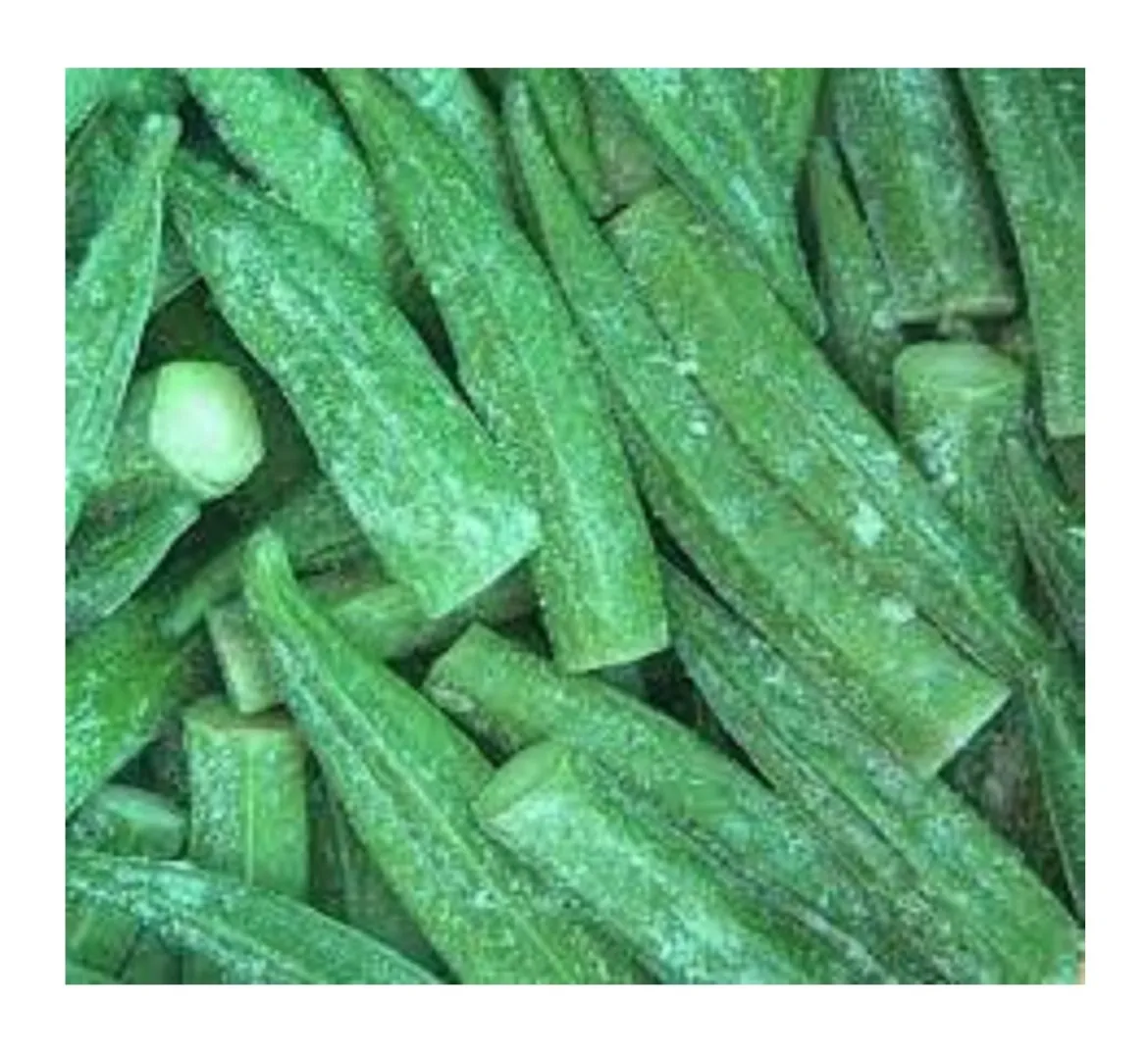 Премиум класс свежие замороженные органические овощи Okra IQF для продажи