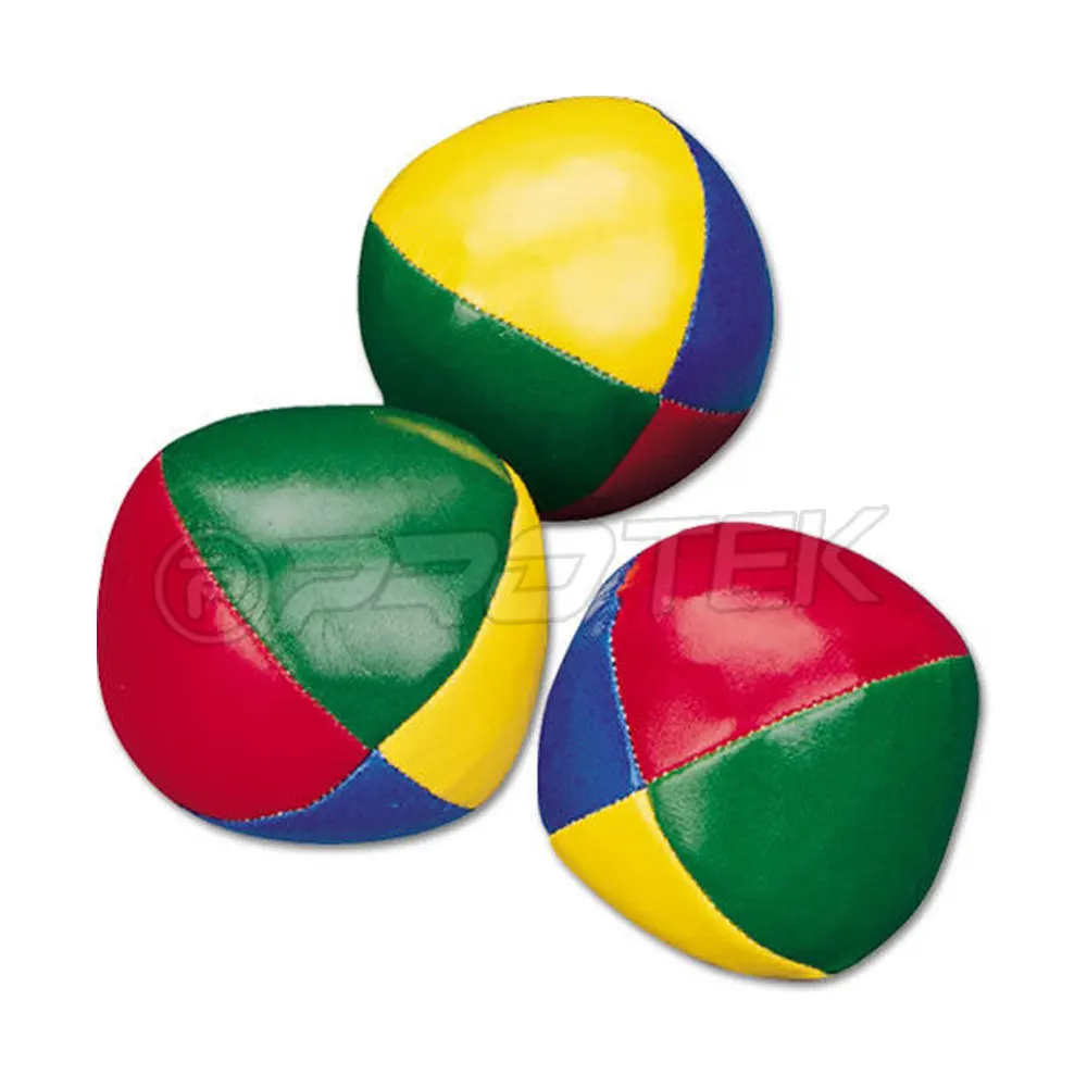 2022  juggling ball toys pu juggling ball set and training clubs for Circus show Juggling Toy Balls