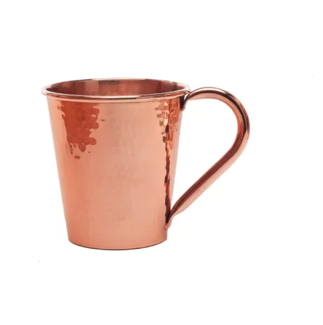 High Grade Premium Style Copper Lemon Juice Mug With LID Energetic Drinkware Multifunctional Pure Copper Mug With Logo