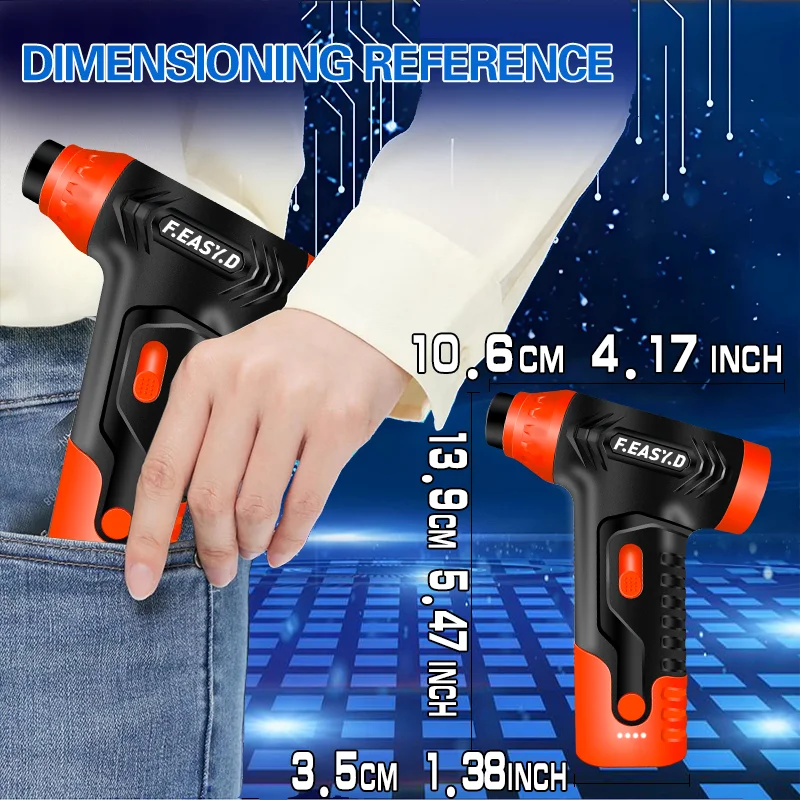 X3 Violent Blower Mini Turbo Jet Fan Handheld 3nd Generation Brushless Motor 140000 RPM Wind Speed 60m/s Duct Fans