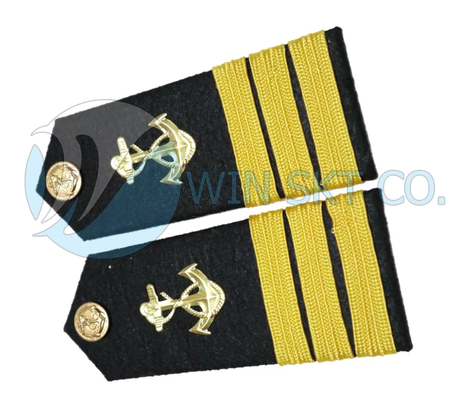 Top Selling Cheap Pilot Shoulder Ranks Suppliers of Pilot Uniform Accessories Epaulettes Made in Pakistan