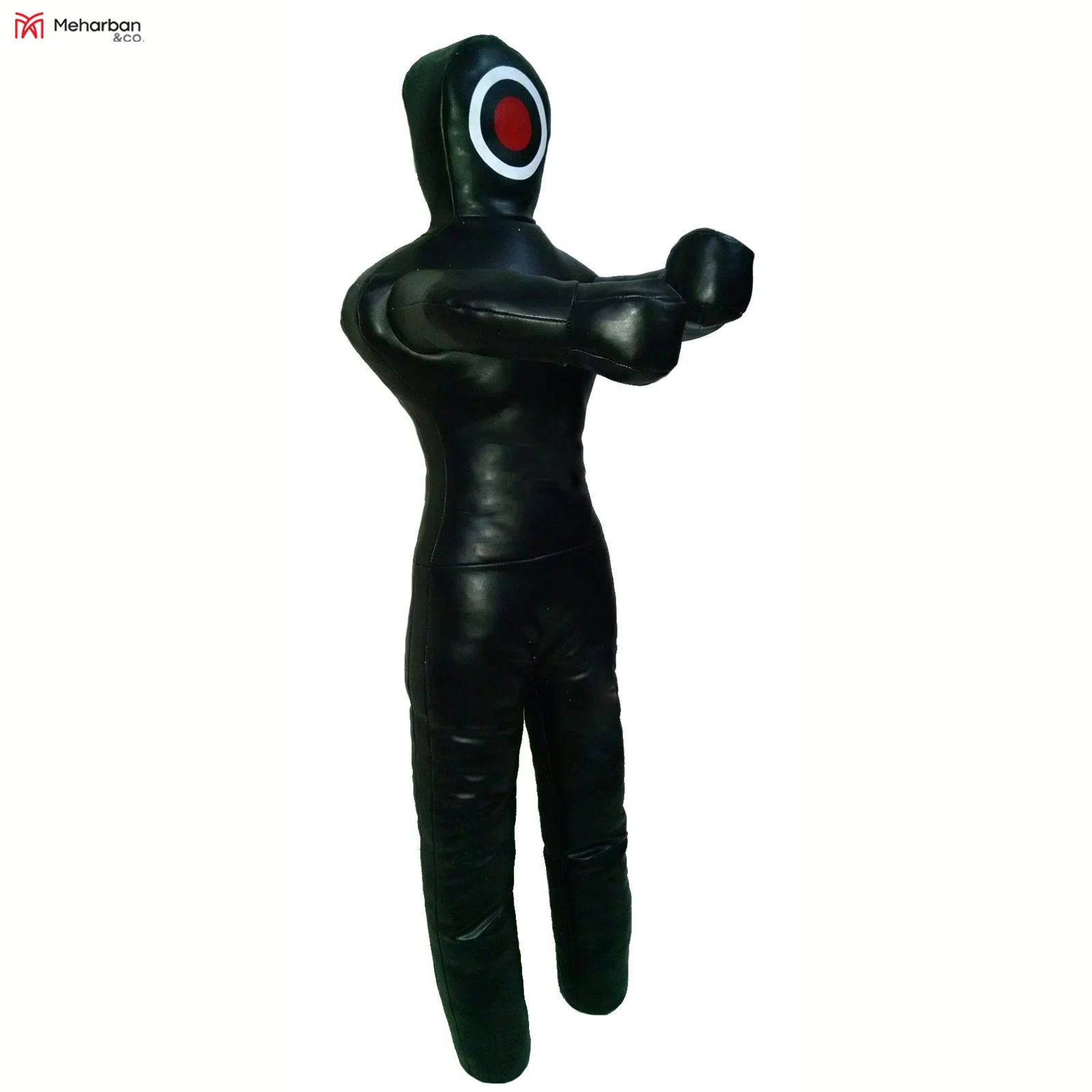 MMA Brazilian Jiu Jitsu Handmade Wrestling Grappling BJJ Dummy Black, Judo Punching Bag Throwing Dummy for Karate, Boxing