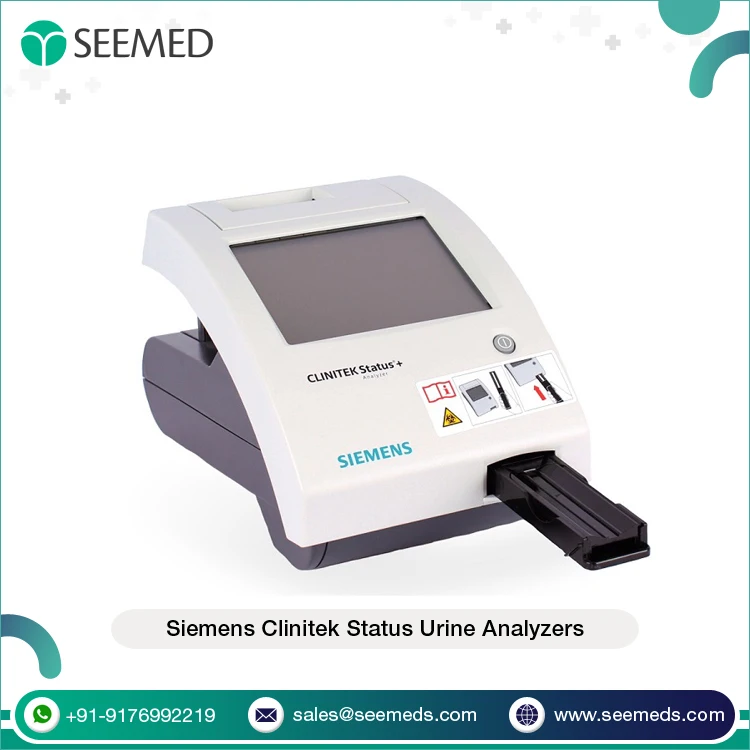 Easy to Use and Convenient Fast and Accurate Result Medical Grade Semi Automatic Siemens Clinitek Status Urine Analyzers