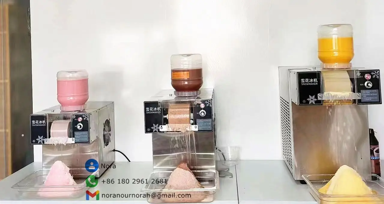 Ice Cream Machine Automatic Machine to Make Ice Creams Yogurt Frozen Swirl Drill