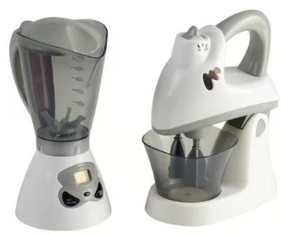 Action Fun Appliances Marvelous Mixers Game Plastic Pretend Play kids Kitchen Set Toy Mixer Blender Stand Blender Portable