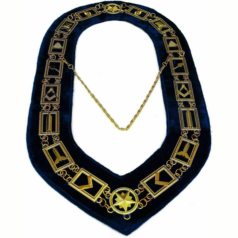 Chain Collar OES Regalia Chain Collar Best Selling Item Masonic Regalia Eastern Star Chain Collar