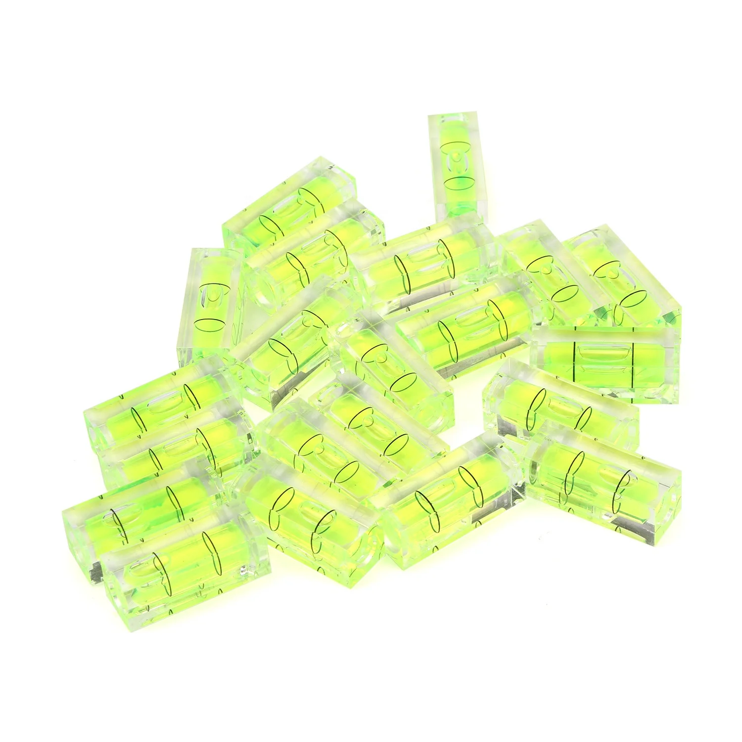 Measuring Tools Bubble Level Horizontal Bubble Mini Frame Level 40mm Square Small Bubble Level With String Line