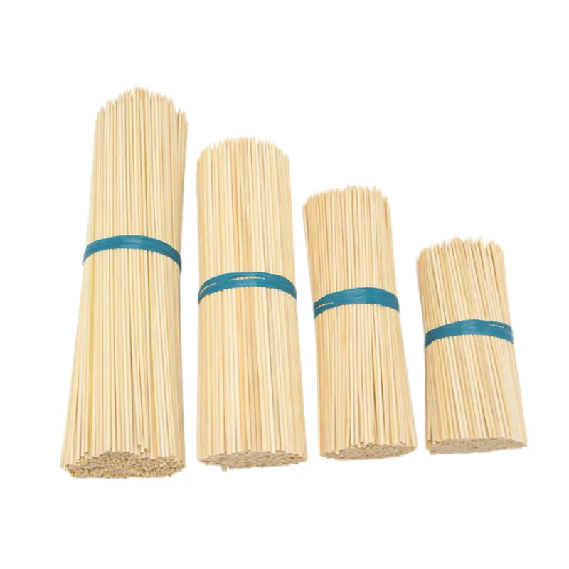 For Grill Party High  Quality Holder Bamboo Food Skewer Holder Food Display Barbecue Skewer