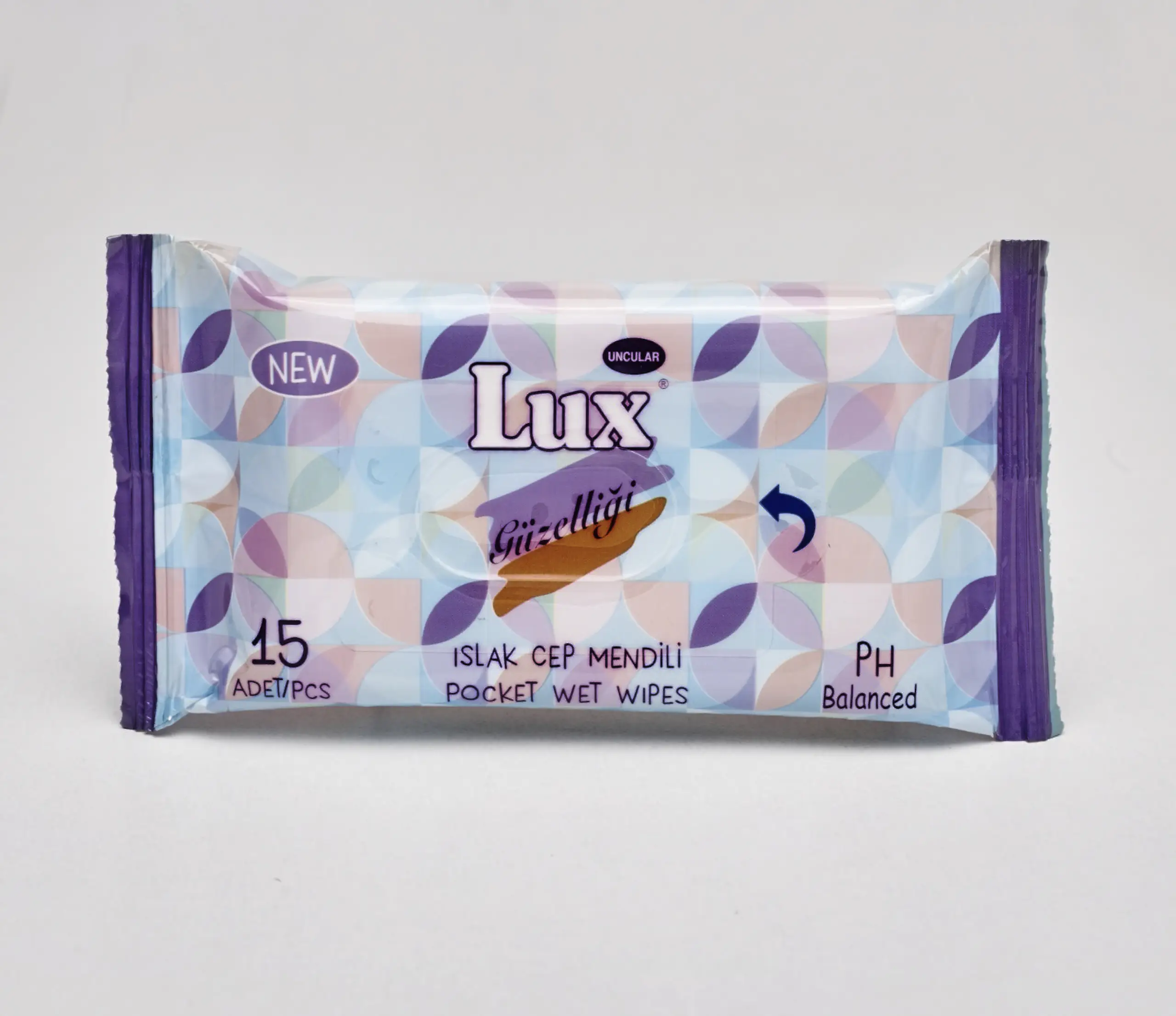 Pocket  Wet Wipes 15 pcs Premium Quality Best Selling Wholesale Soap paraben alcohol free wet wipes