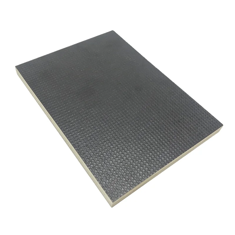 9mm 18mm Phenolic Resin Dark Grey Non Slip Film Faced Plywood For Floor