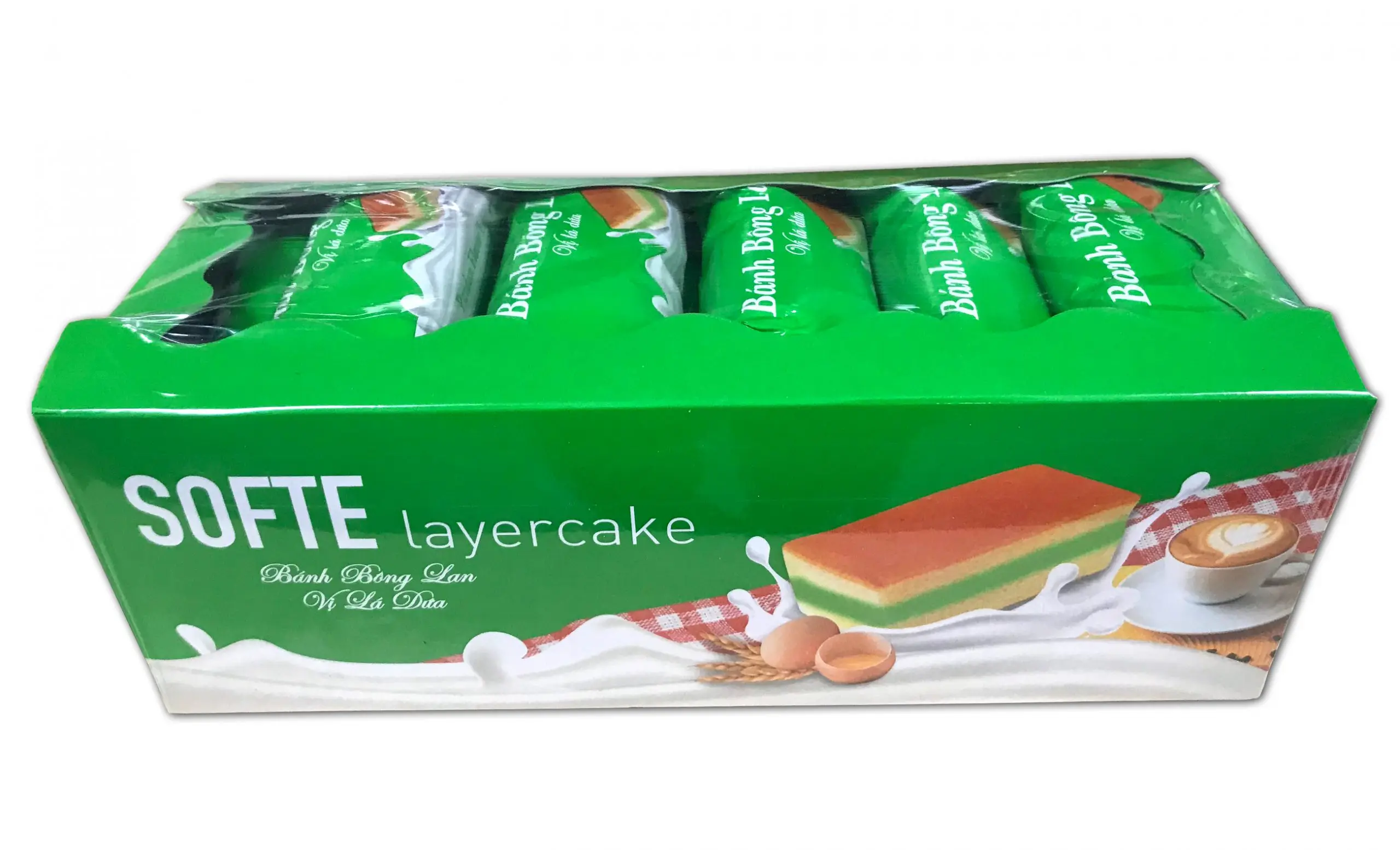 Premium Quality Hot New Product Bao Hung SOFTE Layer Cake - Milk Butter Flavour 300g Made in Vietnam