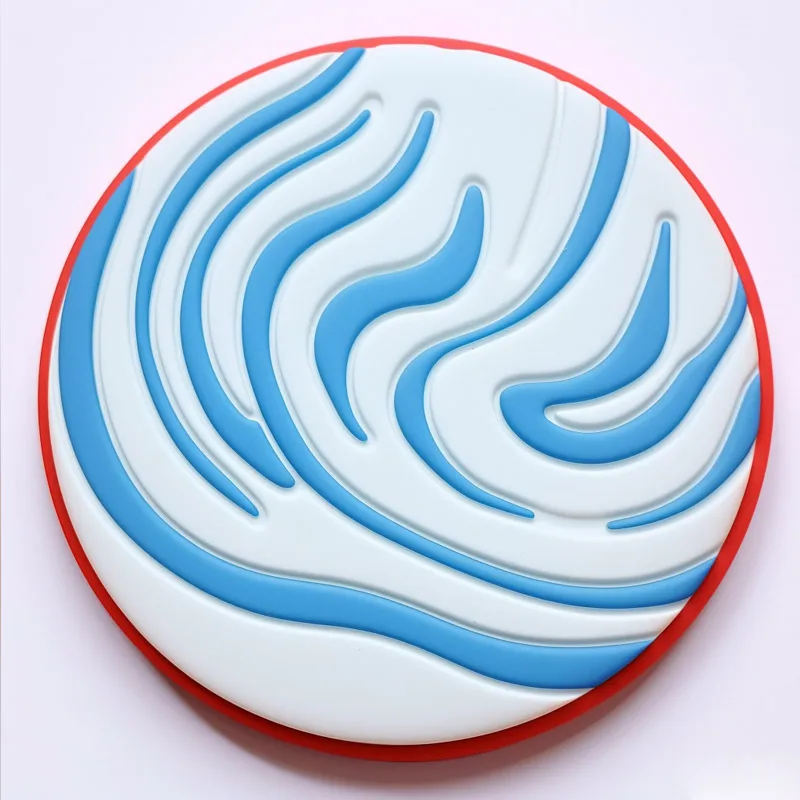 promotional drink gift cup souvenir logo customized soft pvc rubber coaster