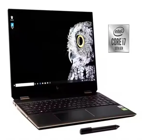 100% Оригинальный игровой ноутбук Spectre x360 15-EB0053DX 2 в 1 Премиум 4K amooled 10-го поколения i7-10750H ТБ 16 г