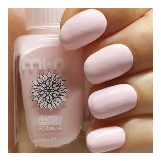 Высококачественные итальянские туфли и сумочки в тон, веганских материалов лак для ногтей 11 мл охрану окружающей среды источников формула-цвет нежно-розовый цветок с BIO-SOURCED ингредиенты