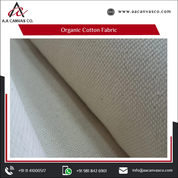 Affordable Price Wholesale Selling 100% Sustainable Lightweight Organic Cotton Fabric from Top Seller