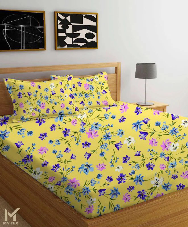 Wholesale Customized 100% Cotton Bedding Set Dot Pattern Bed Sheet Duvet Cover Quilt Comforter Cheap Bedlinen for Home