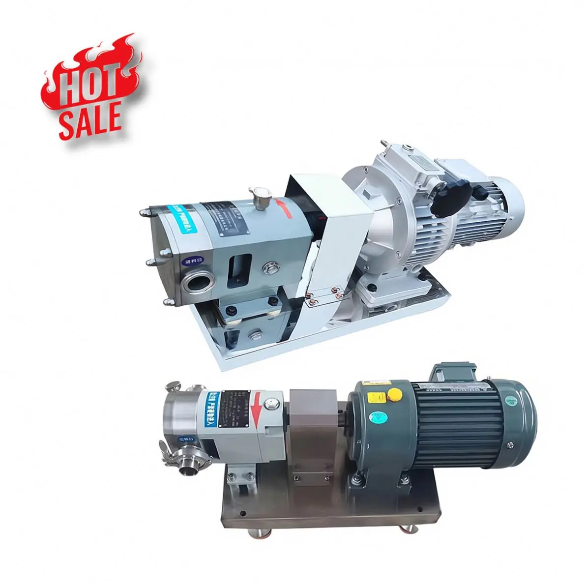 Ace Stainless Steel Food Grade High Viscosity Glucose Maltose Syrup Transfer Pump Rotary Lobe Pump