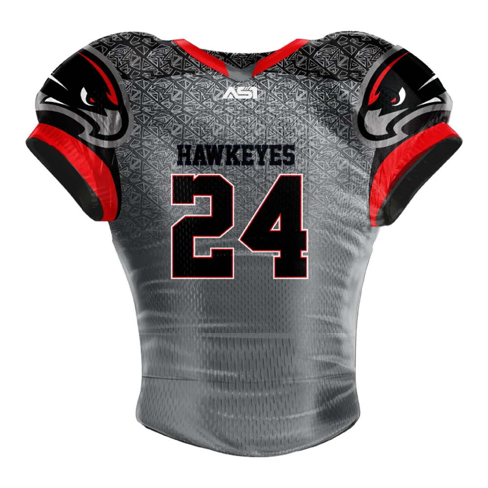 100% Poly Quick Dry American Football Jersey from Pakistan Durable American Football Jersey Sublimated American Football Jersey