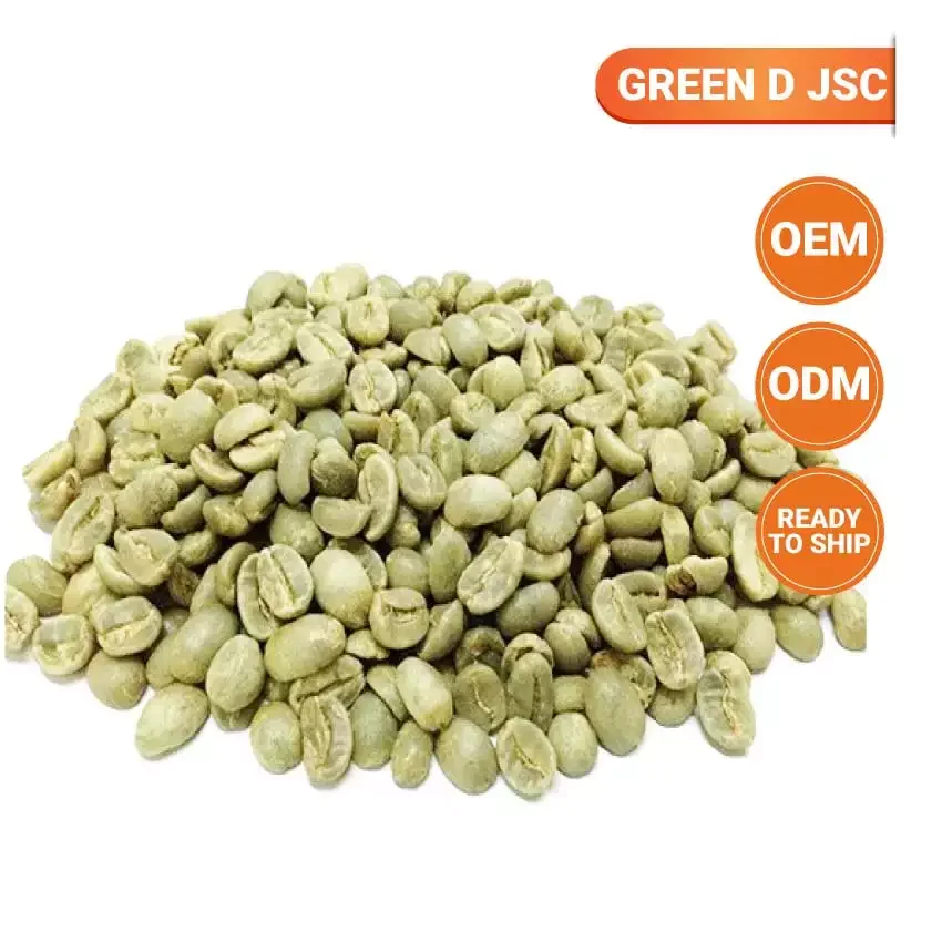 Vietnam High Quality Best Selling Raw Roasted Processing Arabica Green Coffee Beans In Plastic Packaging