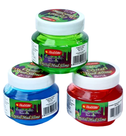 Buy Premium Quality Crystal Mud Slime Display Box For Kids Playing Uses Mud Manufacture in India By Exporters