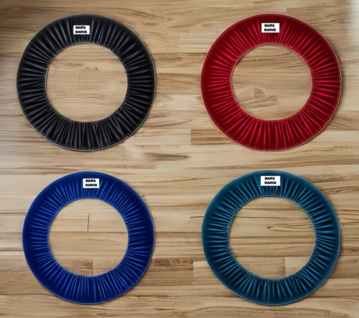 Hot Sale Round Hoop Ring Cover Carrying Case for kids and adult Velvet hula loop hoop fitness fun Rhythmic Gymnastics Practice